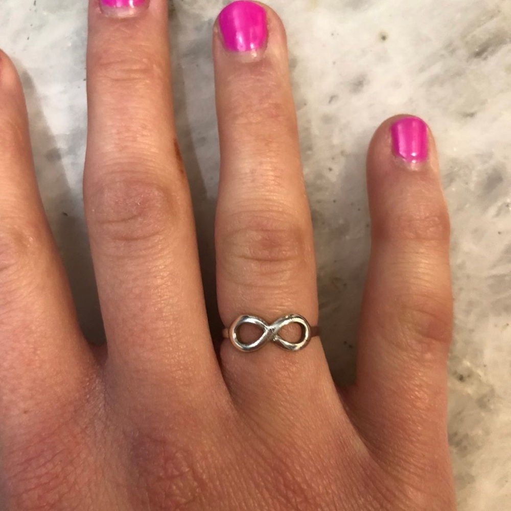 Sterling Silver Infinity Ring - image 1